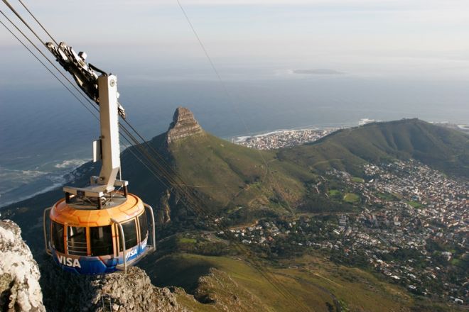 Table Mountain and Cableway